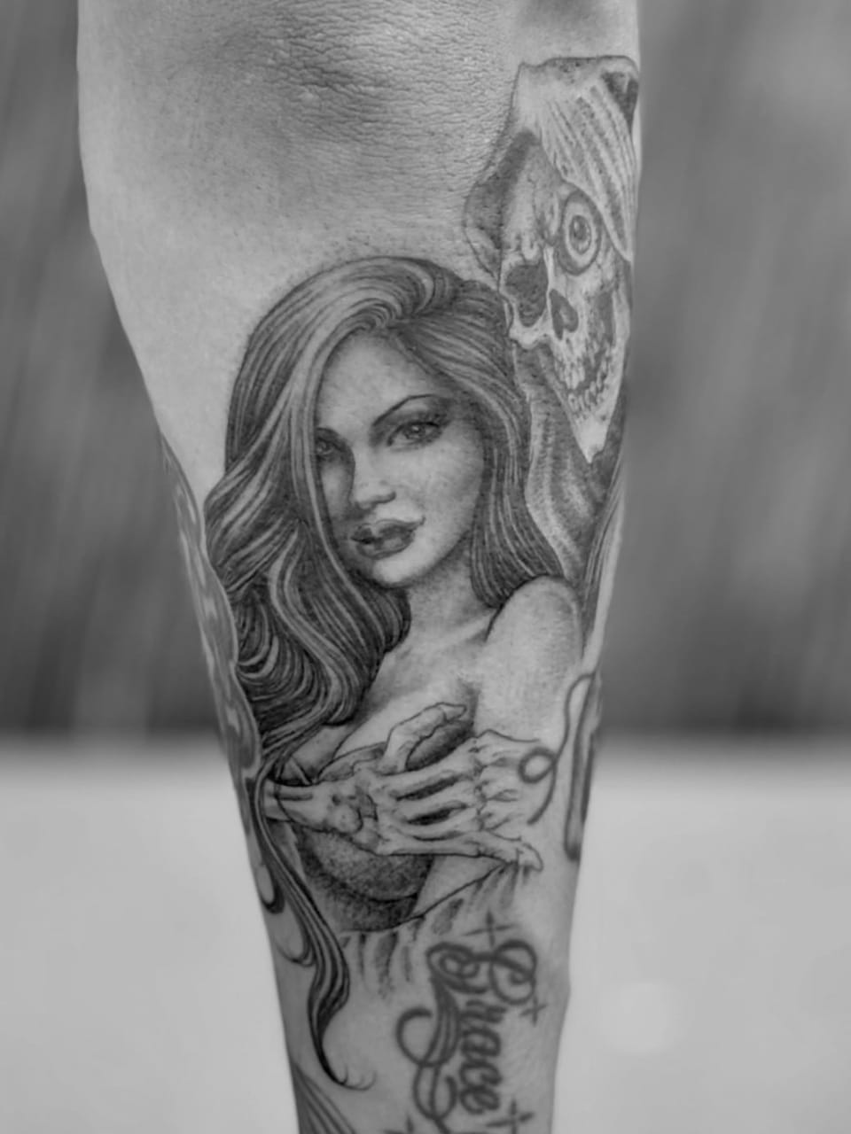 Tattoo by Dunks at Fun City Tattoo