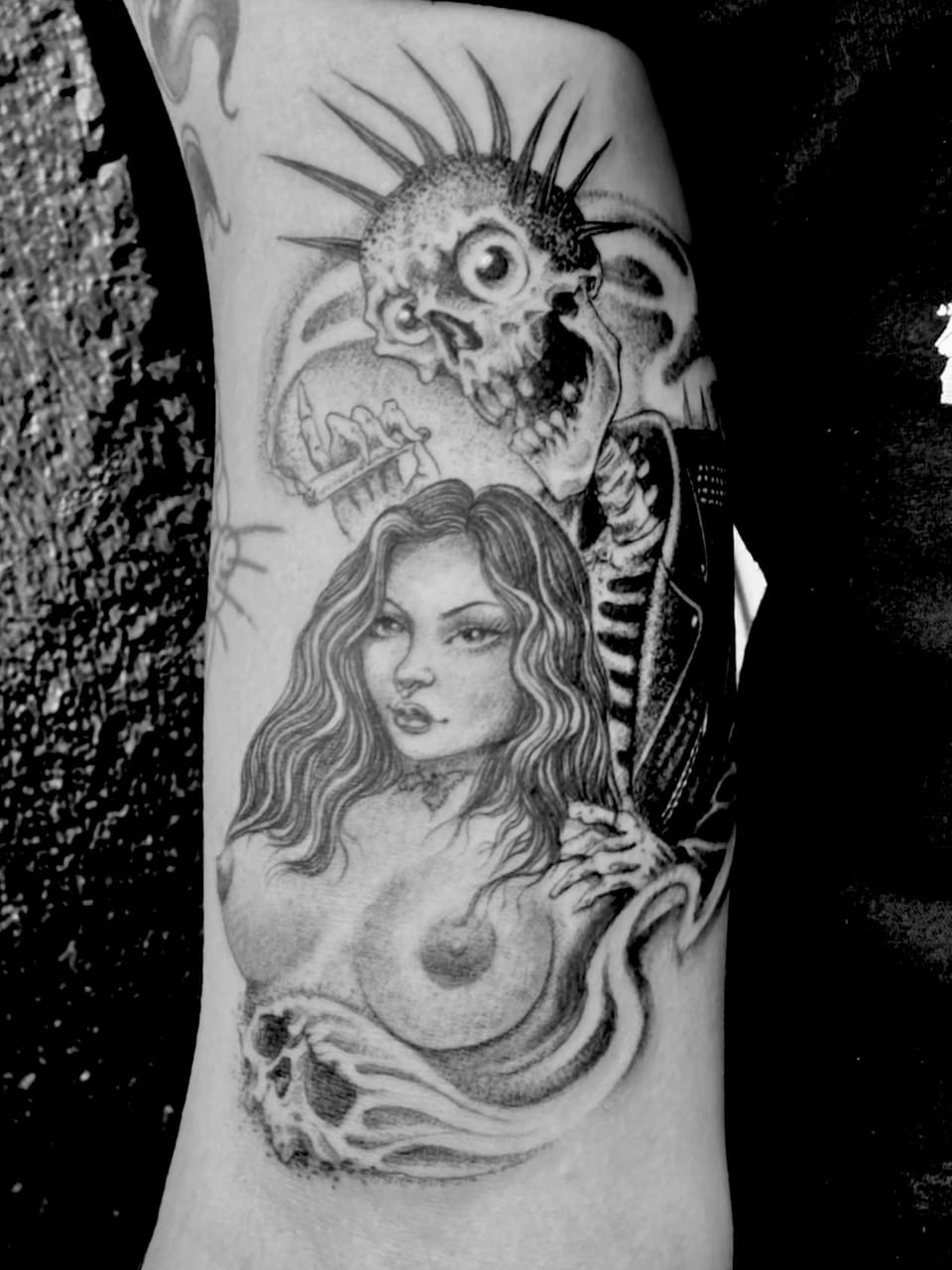 Tattoo by Dunks at Fun City Tattoo
