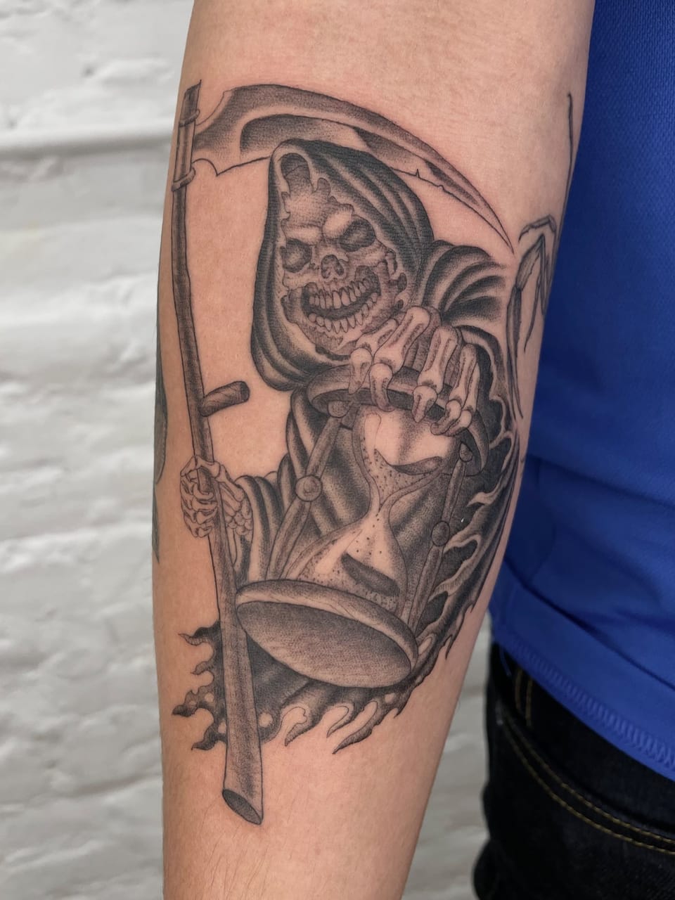Tattoo by Jesus Antonio at Fun City Tattoo