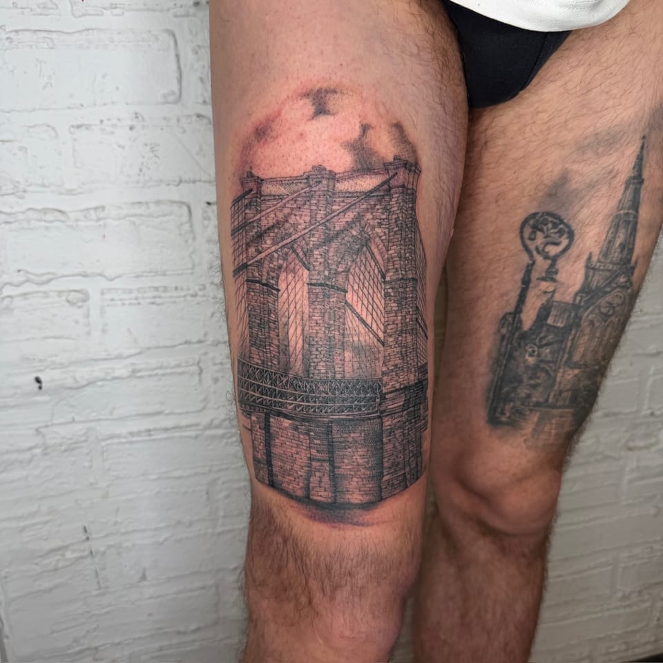 Tattoo by Big Steve at Fun City Tattoo