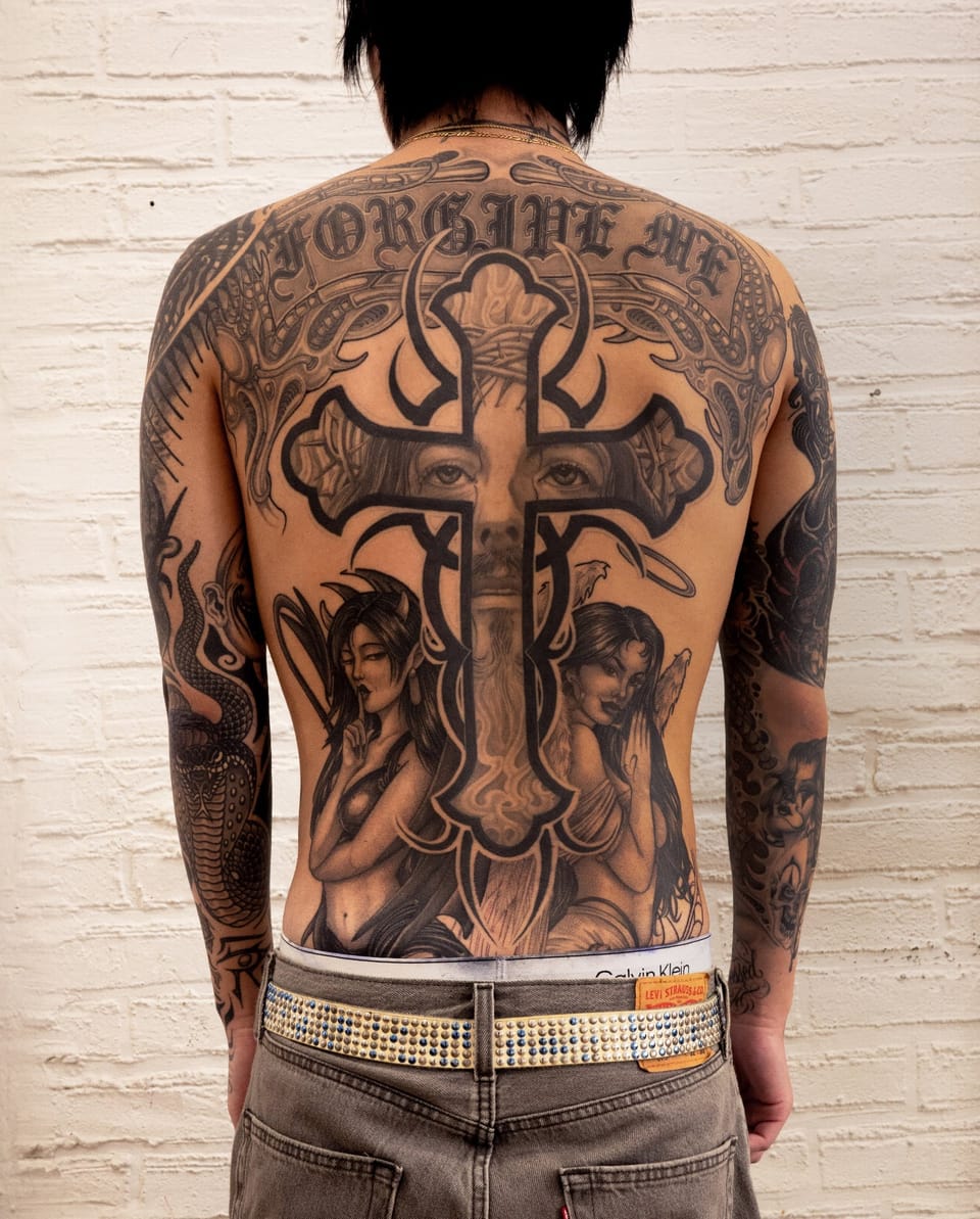 Tattoo by Diego Prieto at Fun City Tattoo