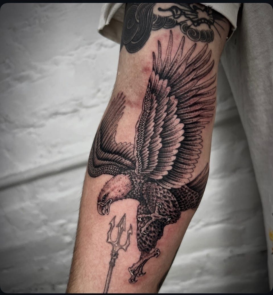 Tattoo by Ryan E at Fun City Tattoo