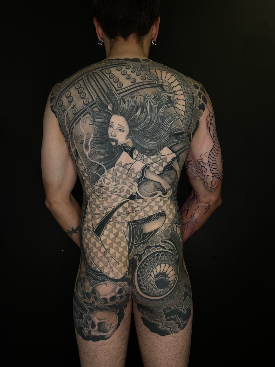 Tattoo by Mina Aoki at Fun City Tattoo