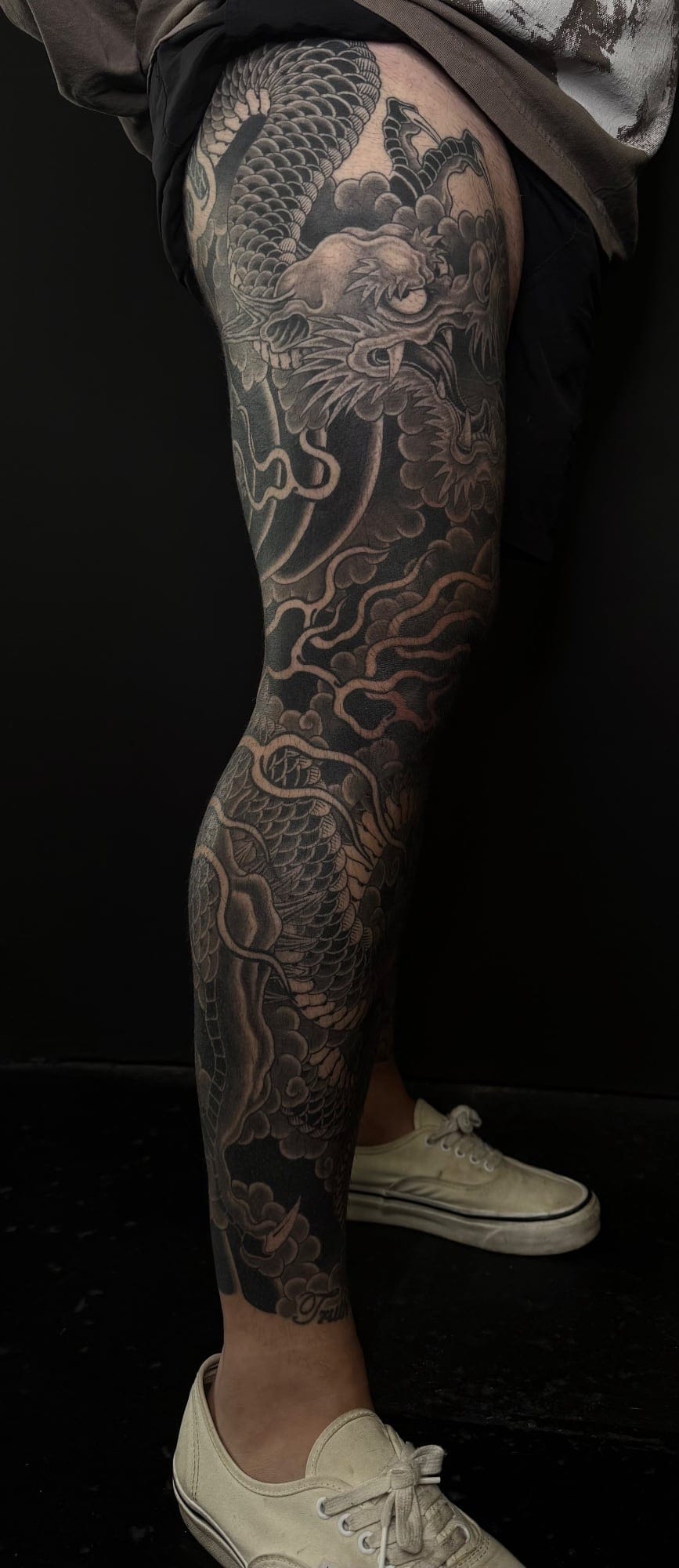Tattoo by Mina Aoki at Fun City Tattoo