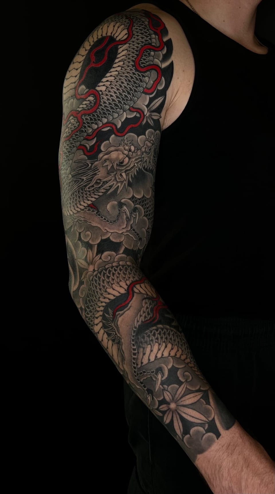 Tattoo by Mina Aoki at Fun City Tattoo
