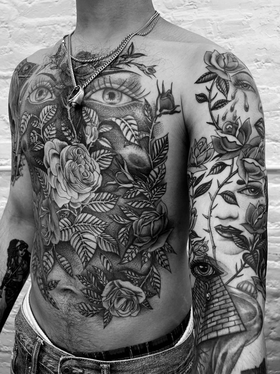 Tattoo by Joel Baca at Fun City Tattoo