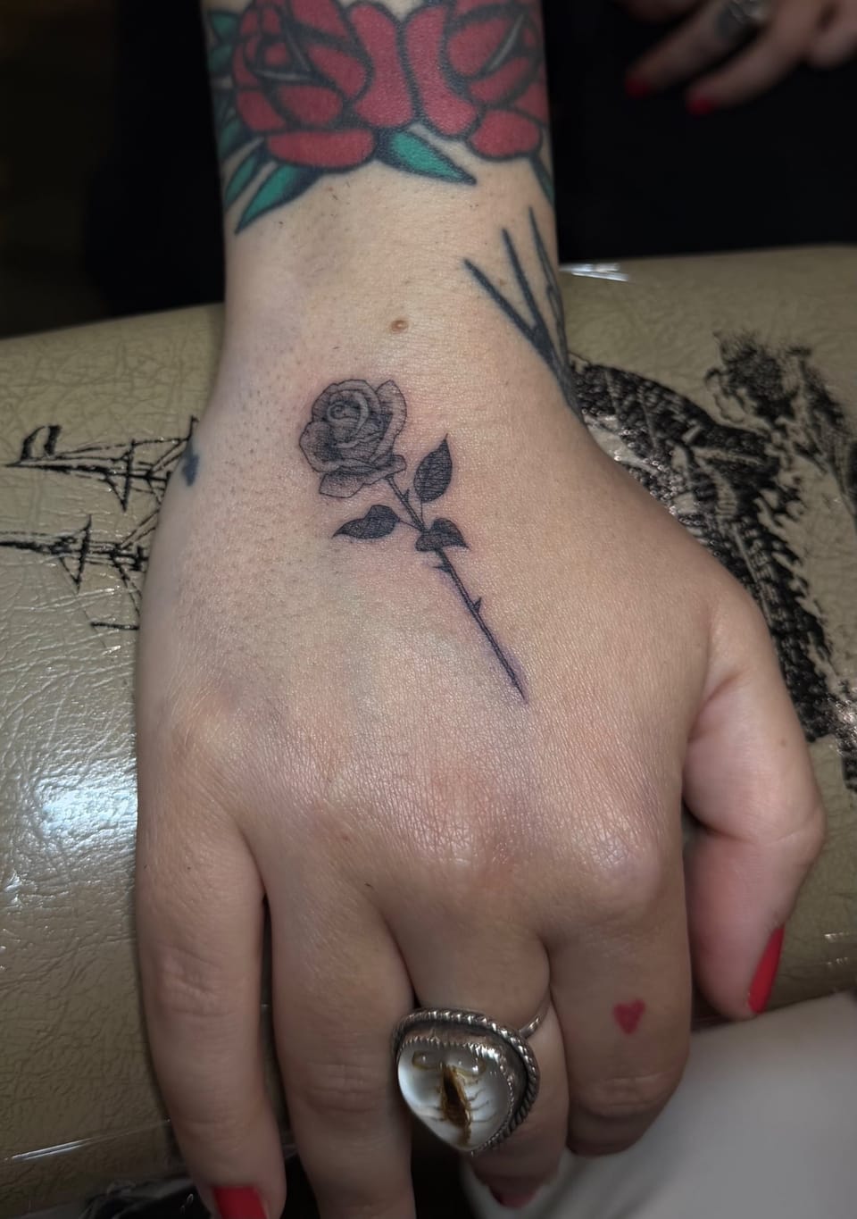 Tattoo by Mina Aoki at Fun City Tattoo
