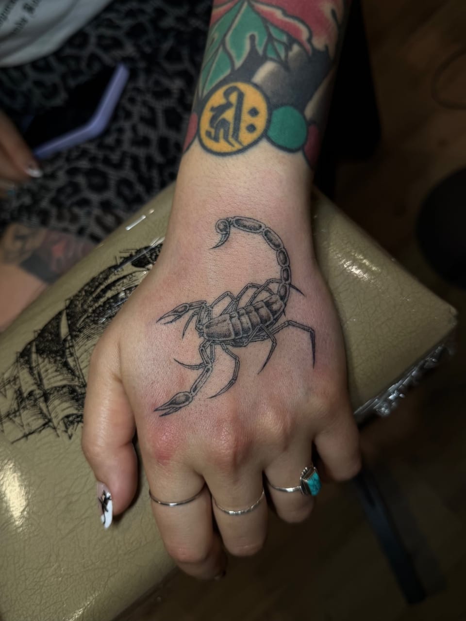 Tattoo by Mina Aoki at Fun City Tattoo
