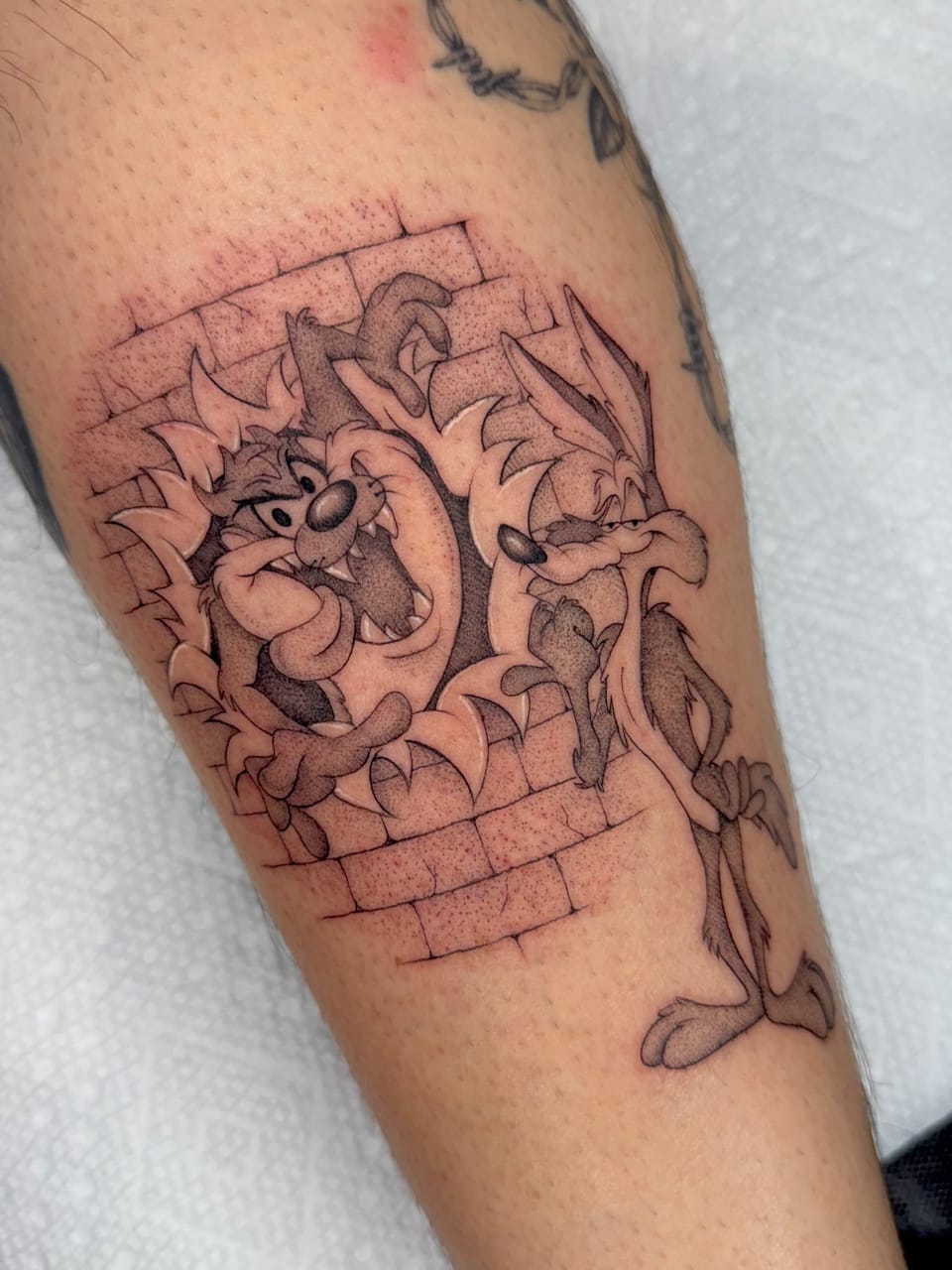 Tattoo by Halle at Fun City Tattoo