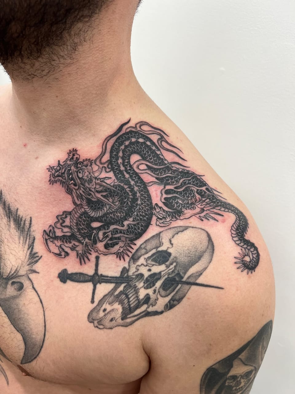 Tattoo by Joel Baca at Fun City Tattoo