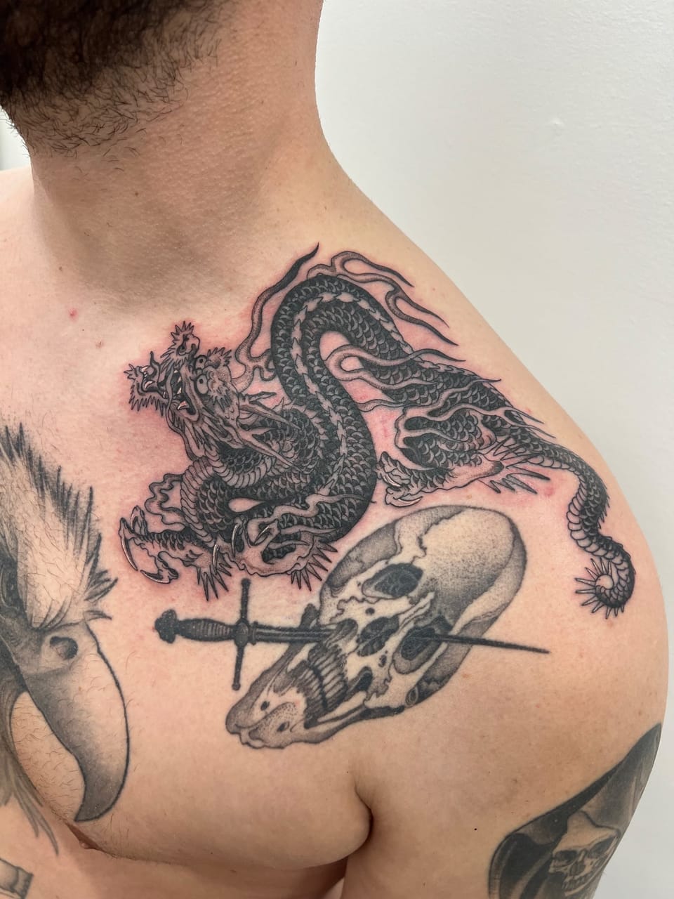 Tattoo by Joel Baca at Fun City Tattoo