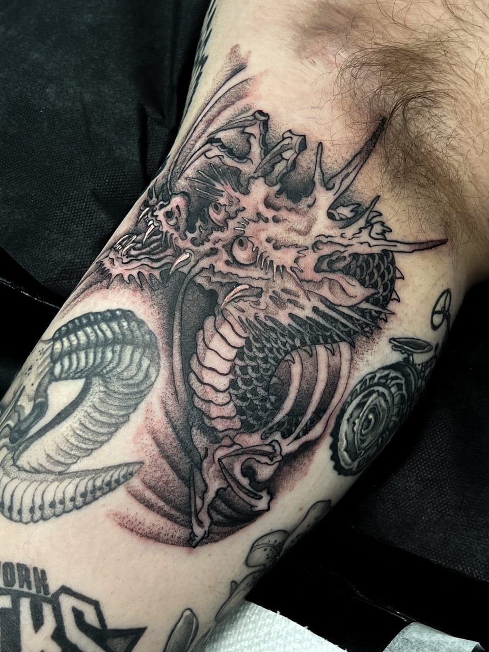 Tattoo by Joel Baca at Fun City Tattoo