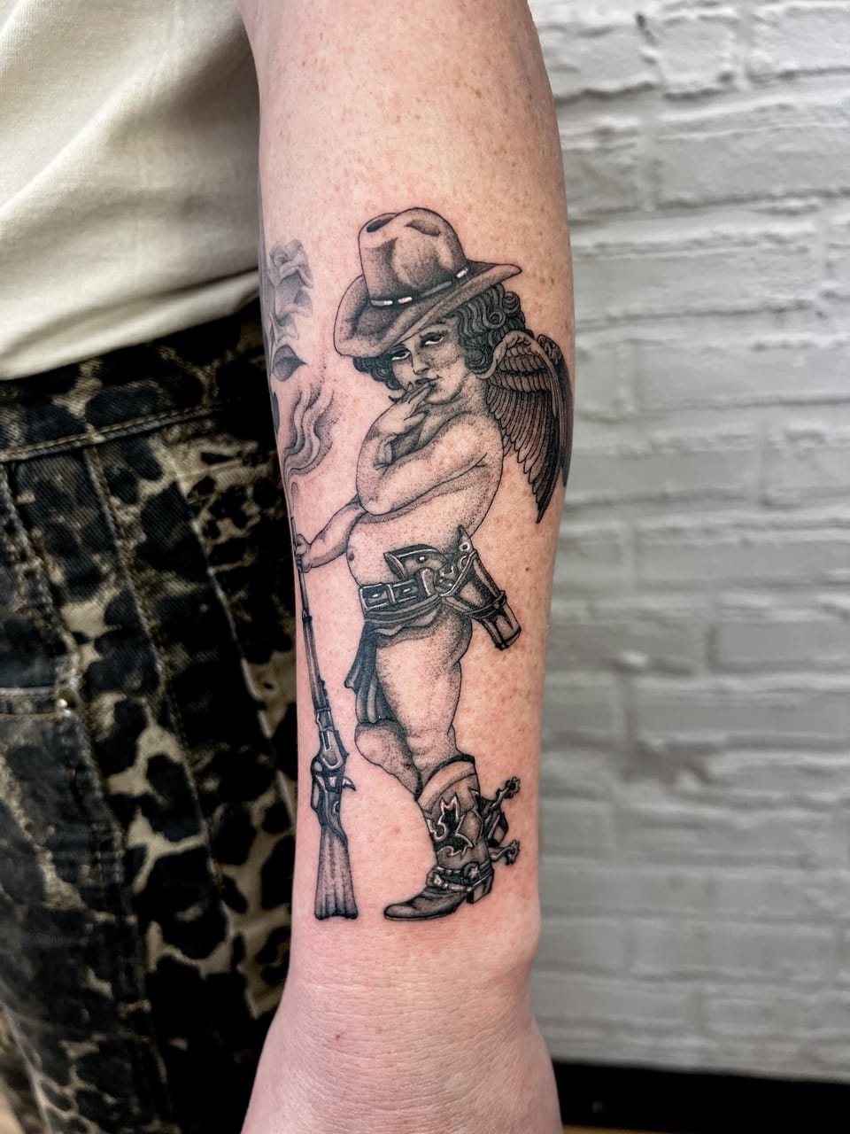 Tattoo by Joel Baca at Fun City Tattoo