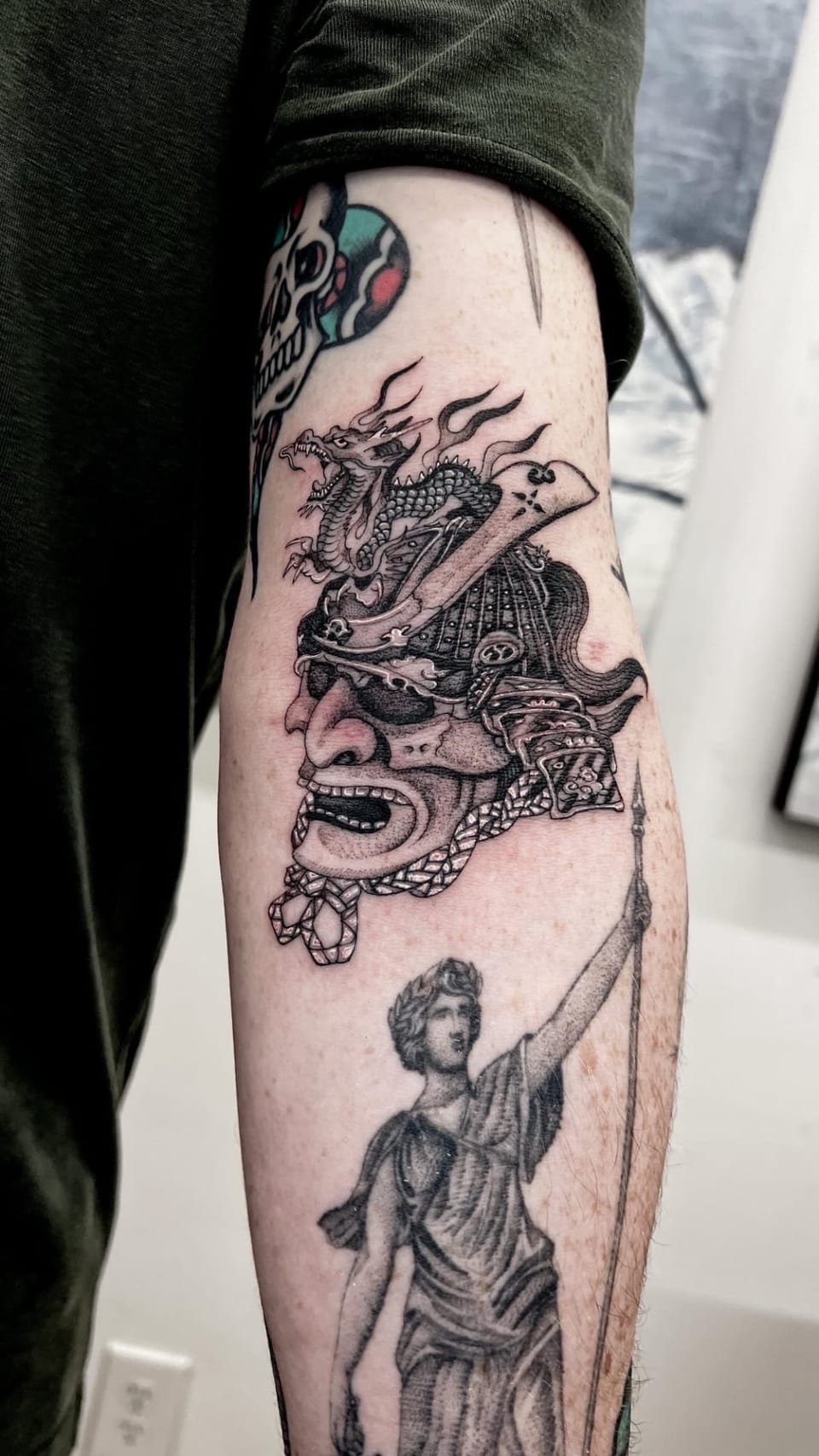 Tattoo by Joel Baca at Fun City Tattoo