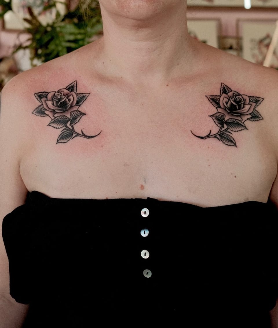 Tattoo by Waldo Binneman at Fun City Tattoo