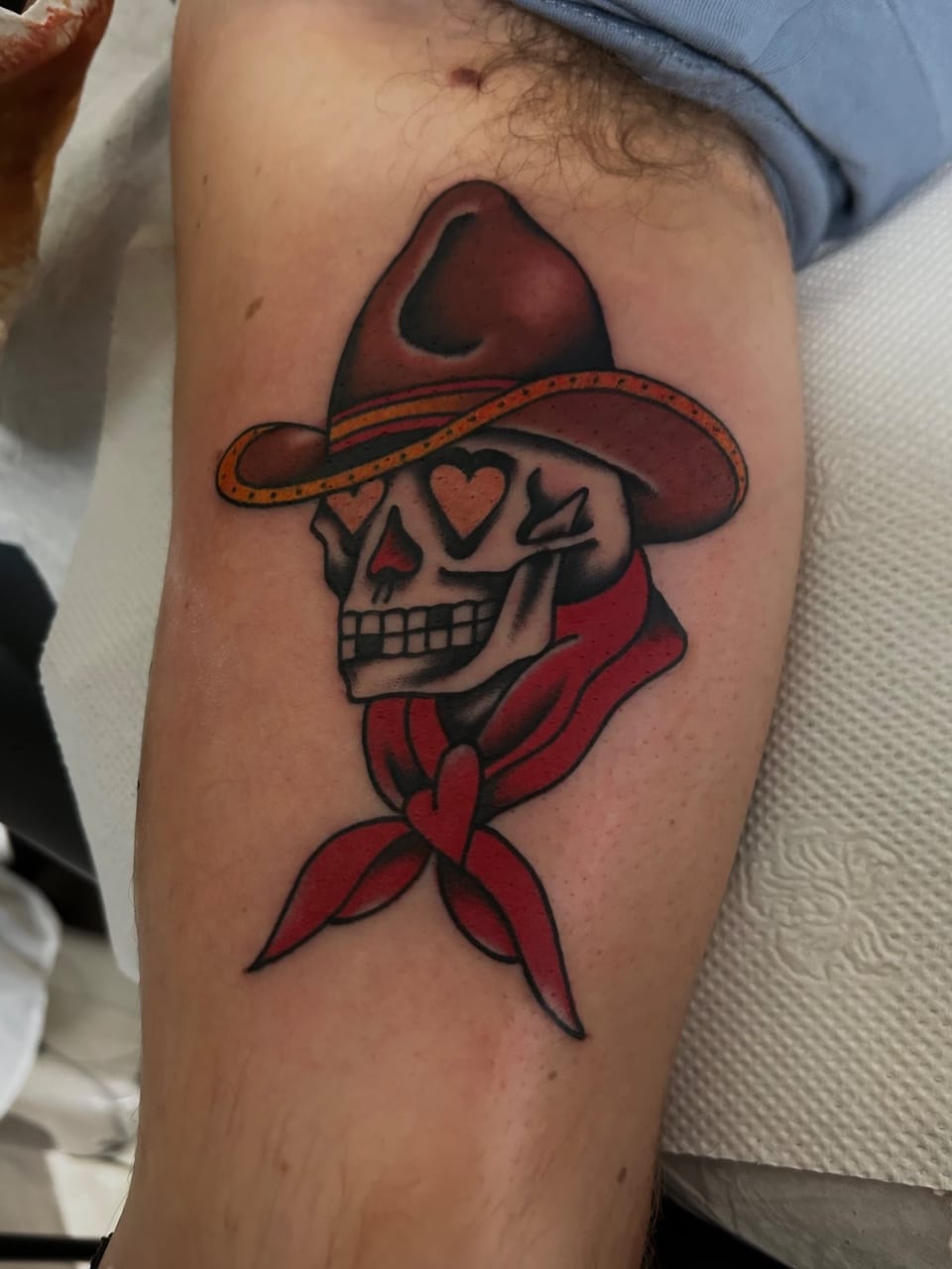 Tattoo by Waldo Binneman at Fun City Tattoo