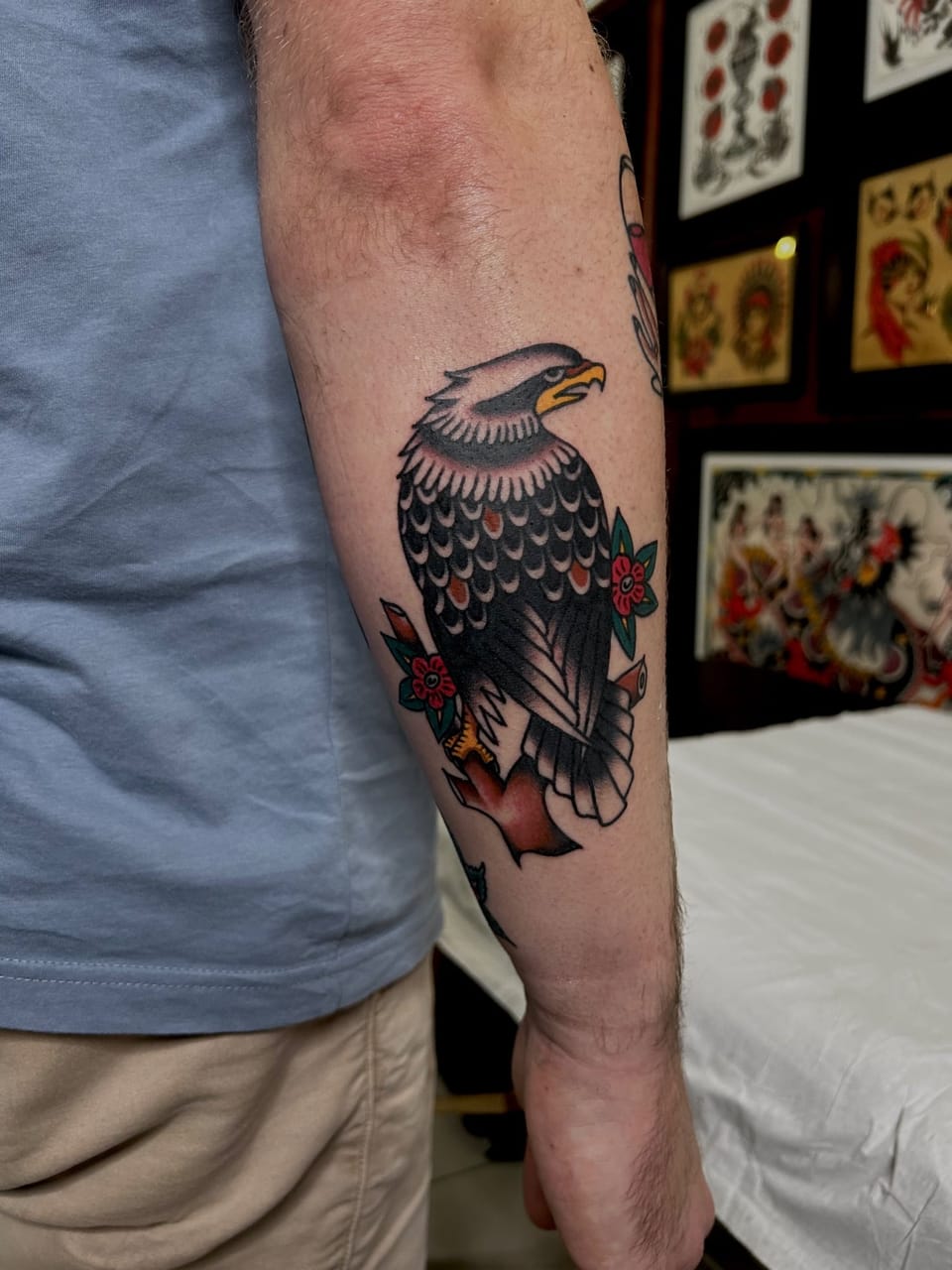 Tattoo by Waldo Binneman at Fun City Tattoo