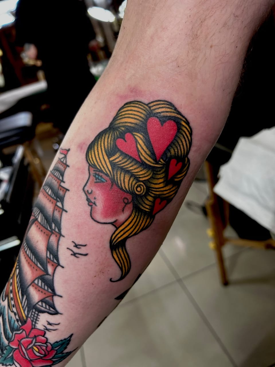 Tattoo by Waldo Binneman at Fun City Tattoo