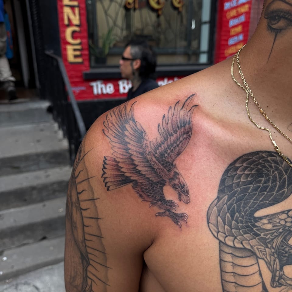 Tattoo by Big Steve at Fun City Tattoo