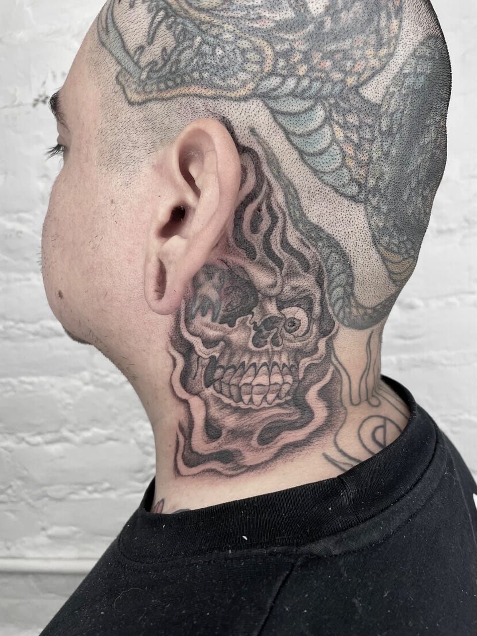 Tattoo by Jesus Antonio at Fun City Tattoo