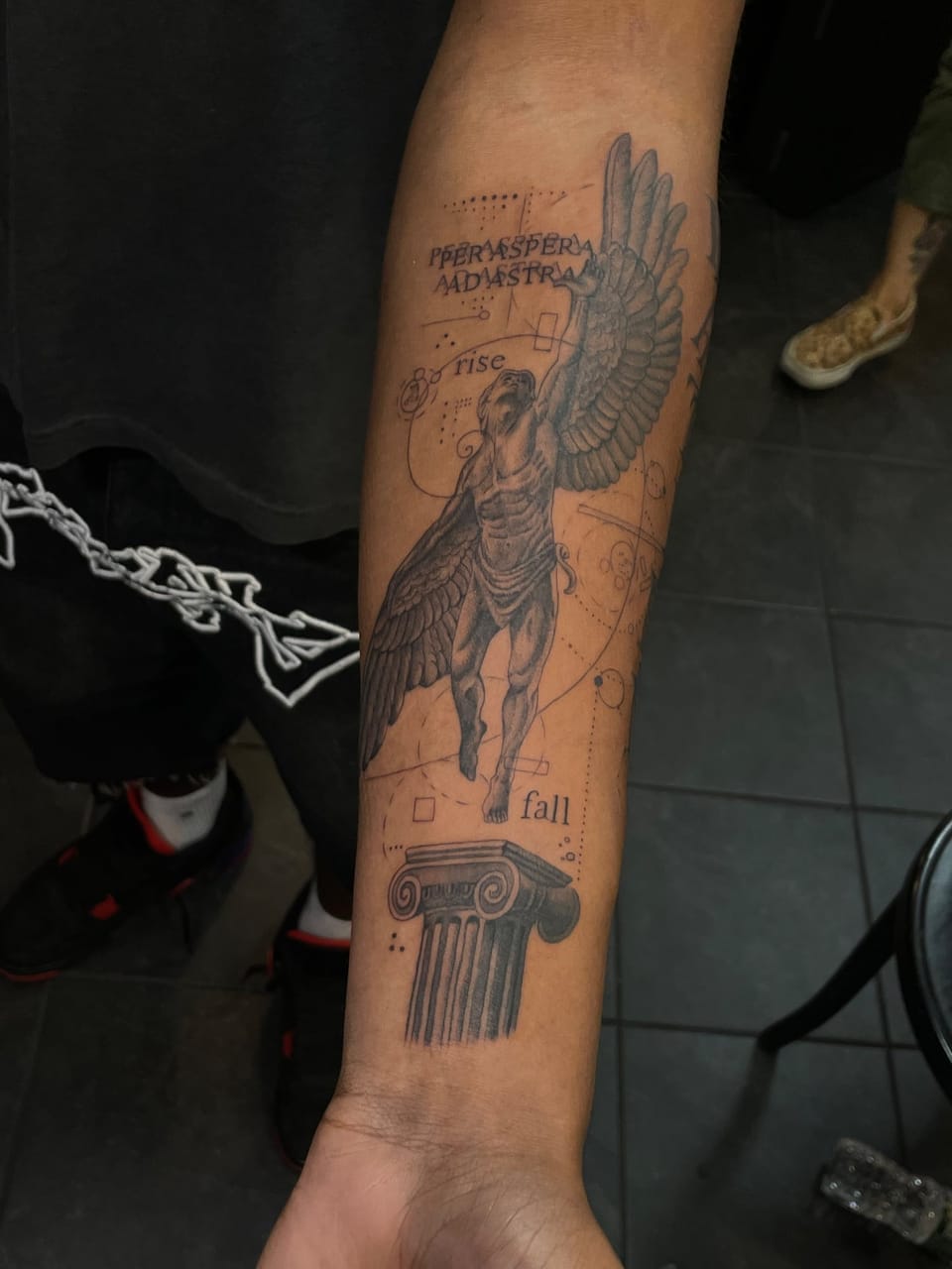 Tattoo by Jesus Antonio at Fun City Tattoo