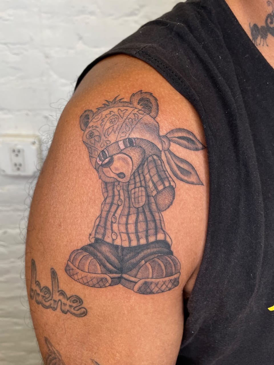 Tattoo by Jesus Antonio at Fun City Tattoo