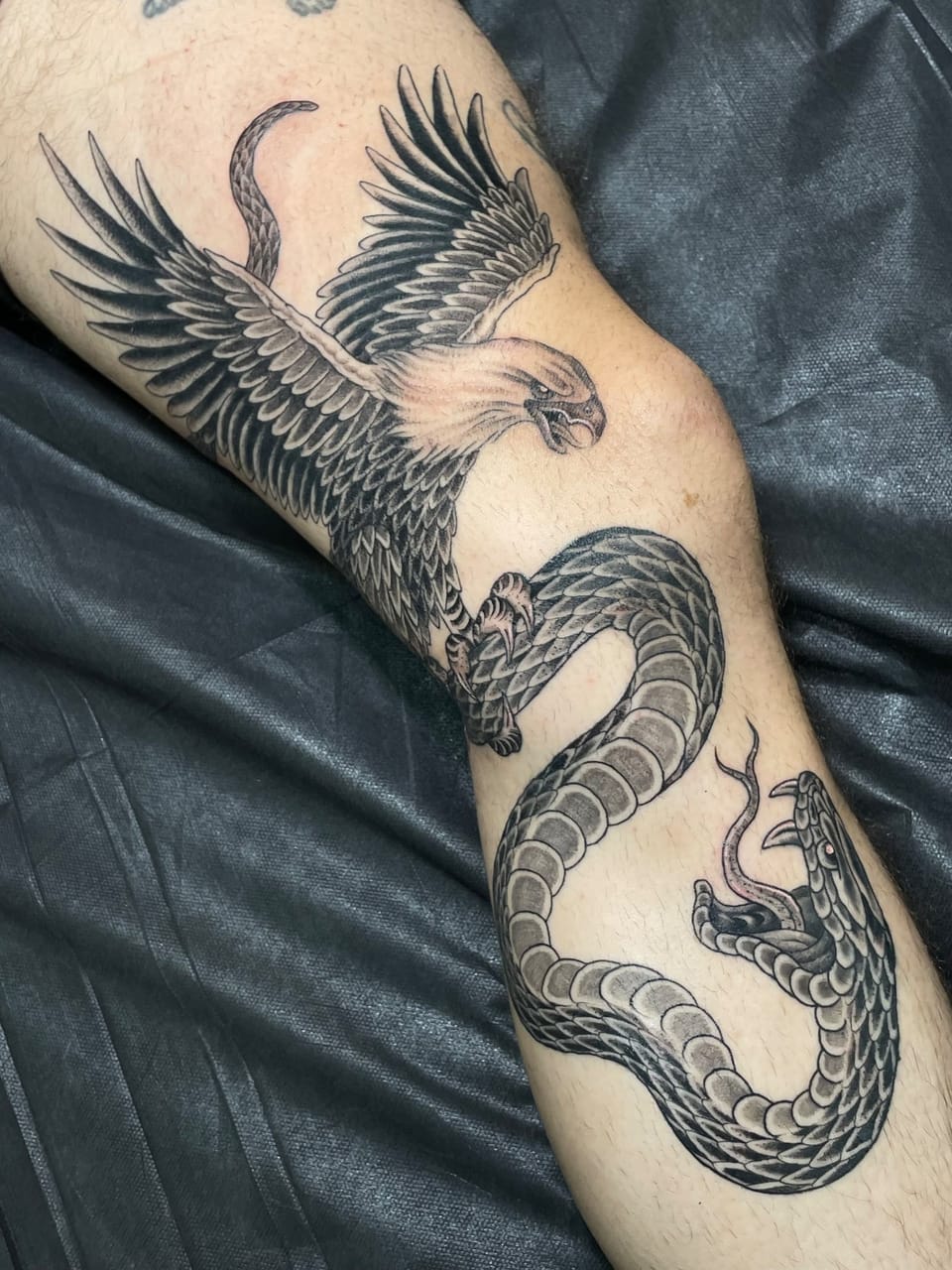 Tattoo by Jesus Antonio at Fun City Tattoo