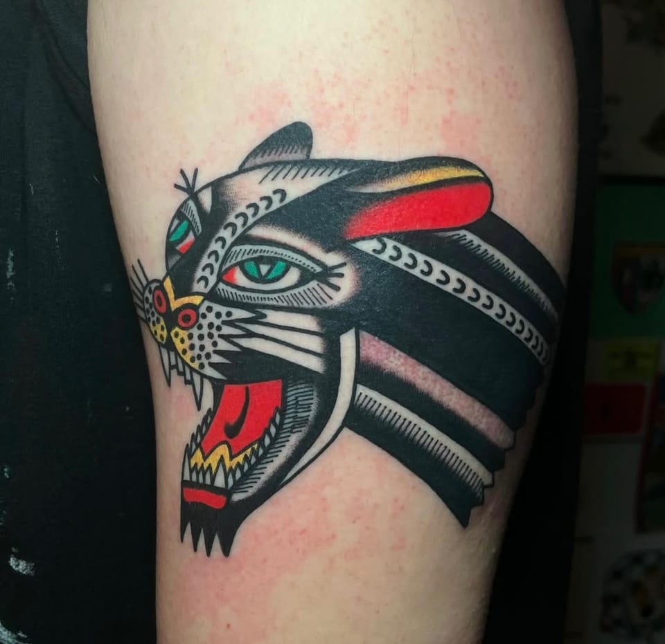Traditional Tattoos by Alberto Lelli at Fun City Tattoo
