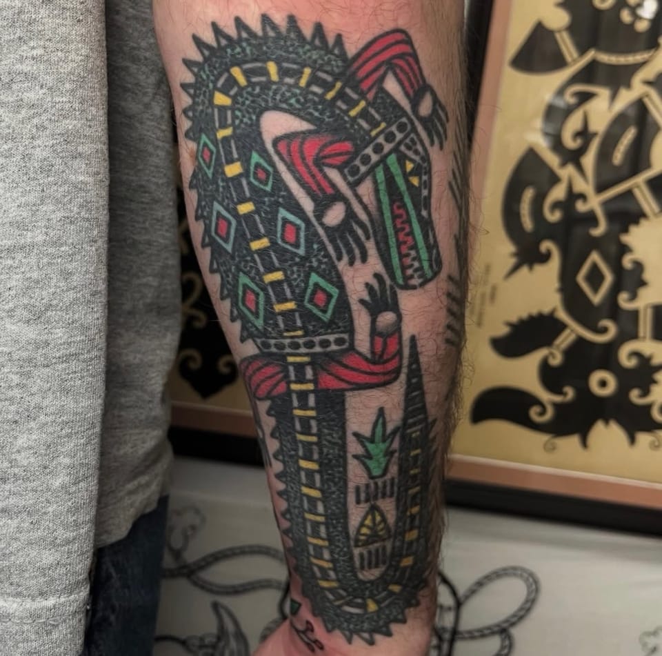 Tattoo by Alberto Lelli at Fun City Tattoo