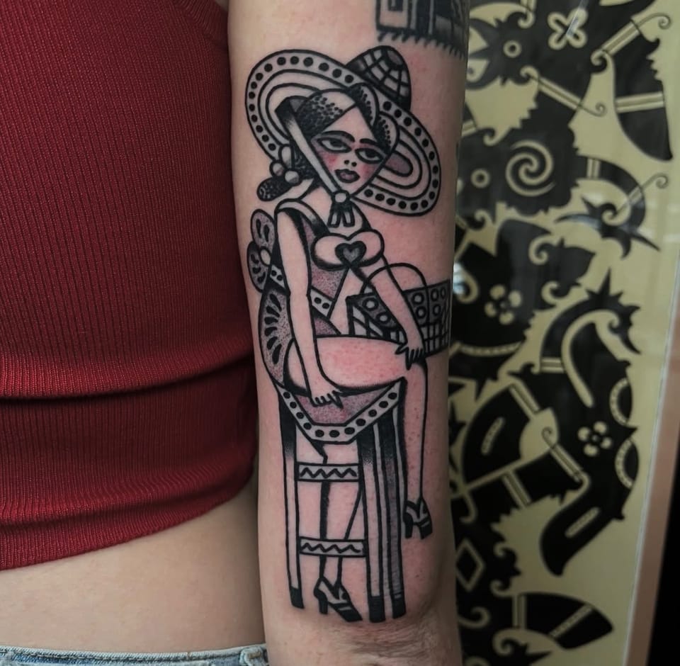 Tattoo by Alberto Lelli at Fun City Tattoo