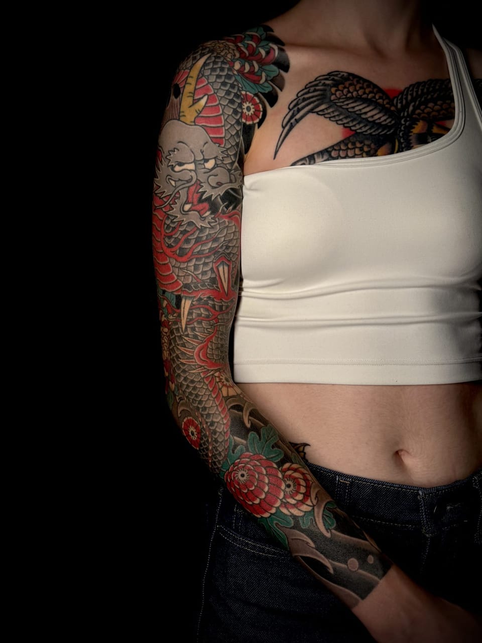 Tattoo by Simone Sorbi at Fun City Tattoo