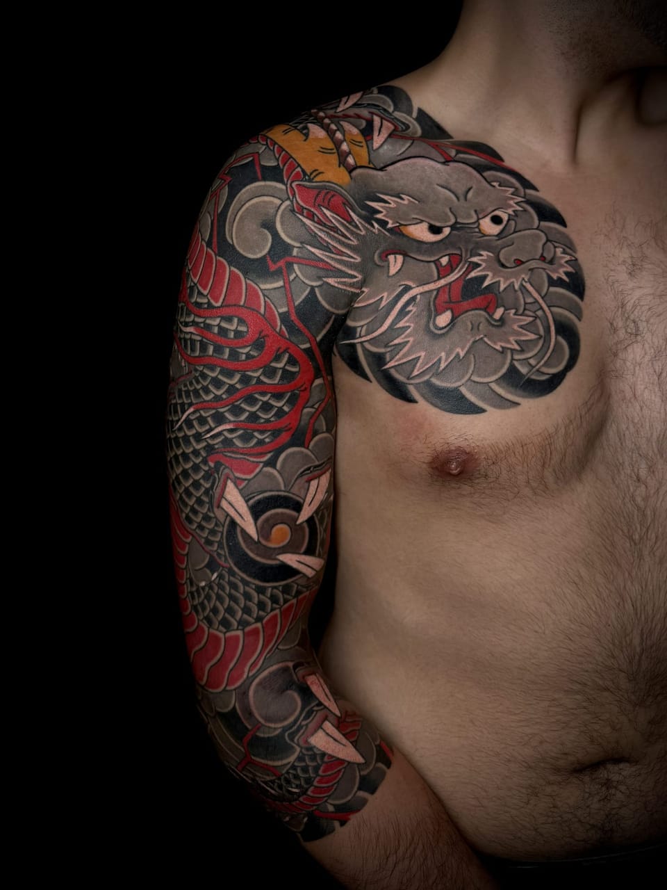 Tattoo by Simone Sorbi at Fun City Tattoo