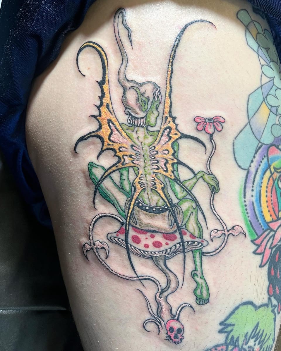 Tattoo by Will Sheldon at Fun City Tattoo