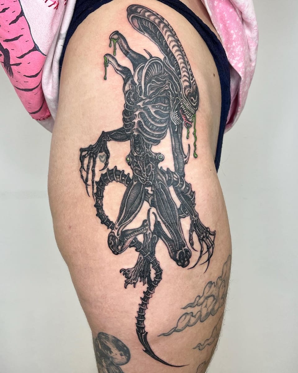 Tattoo by Will Sheldon at Fun City Tattoo