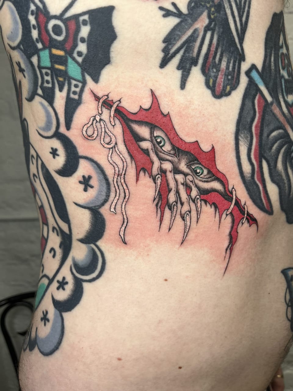 Tattoo by Will Sheldon at Fun City Tattoo