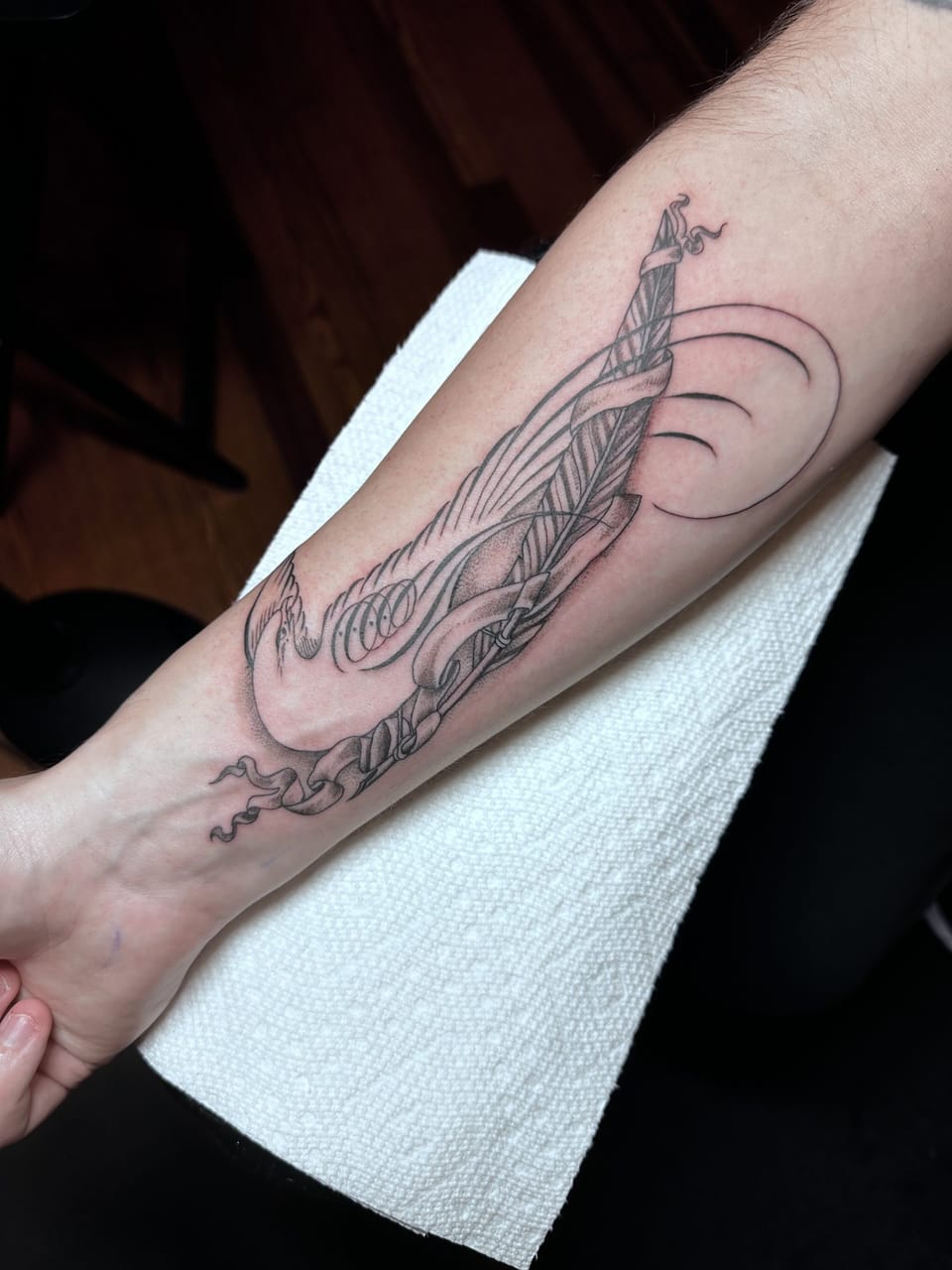 Tattoo by Jessie Fora at Fun City Tattoo